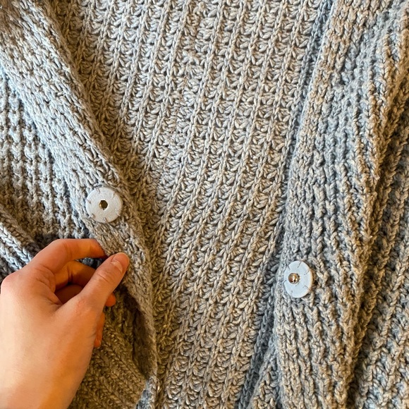 Free People Baby Blue Cardigan - Picture 3 of 3